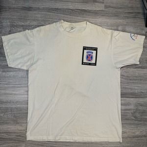 Haití 1994 Operation Uphold Democracy Vintage White Men's Tee